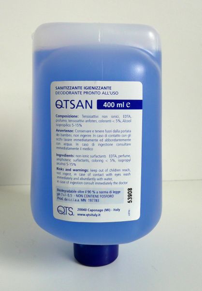 Qtsan Toilettensitzreiniger Desinfektionsmittel 400 ml