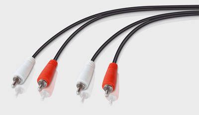 Cinch Kabel Audio Stereo, 2x Cinch Stecker - 2x Cinch Stecker