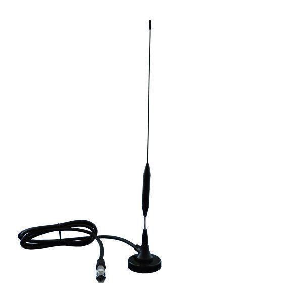 DVB-T Stabantenne 345 mm mit Standfuss und 1,25m Kabel