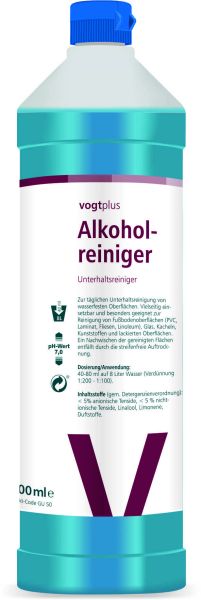 vogtplus Alkoholreiniger Unterhaltsreiniger