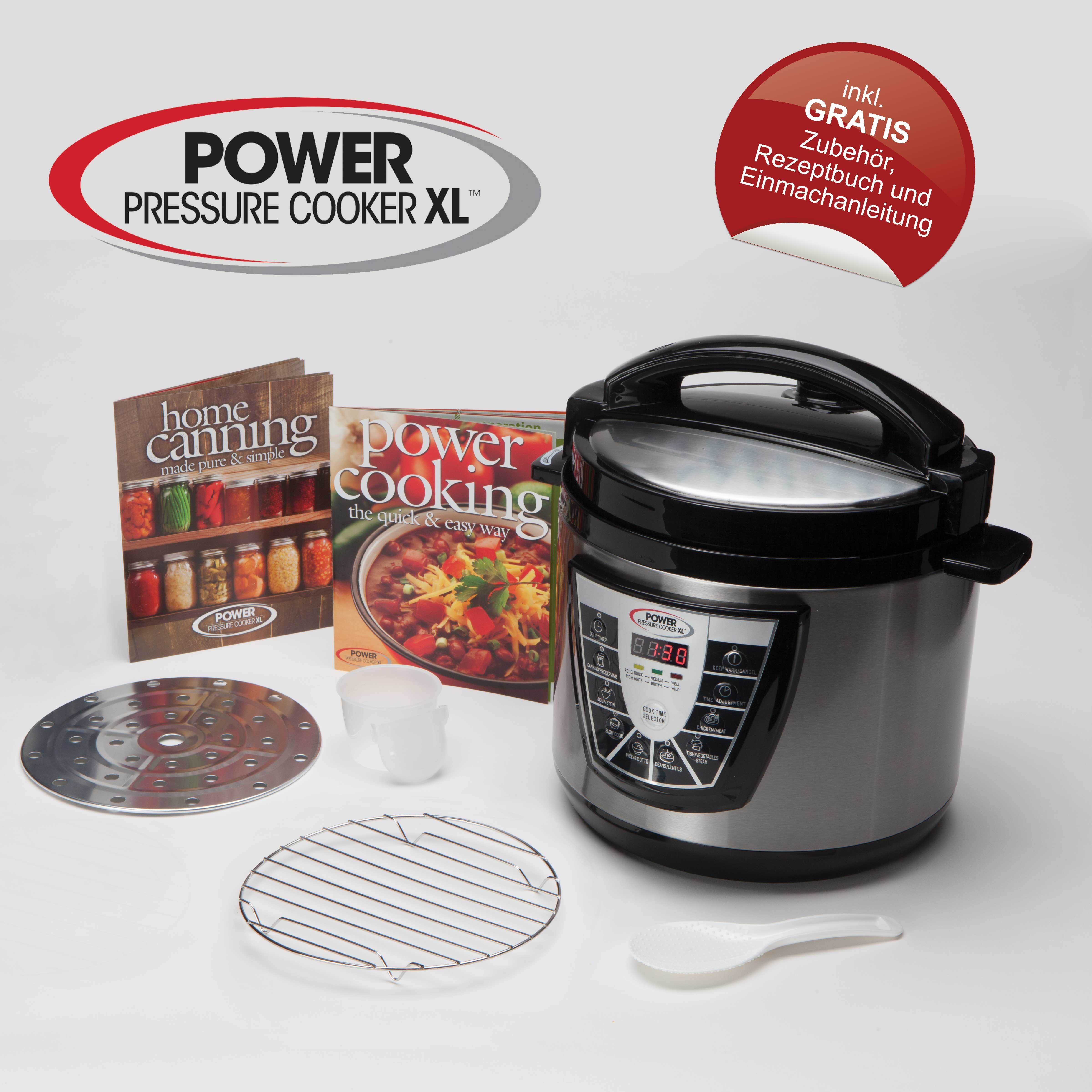 Power Pressure Cooker XL 5,93 Liter TTeam